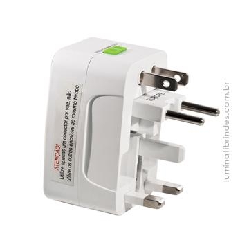 Adaptador de Tomada Universal para Brinde