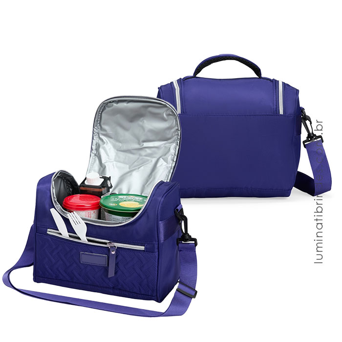 Bolsa Therm Couro e Poliéster Bali
