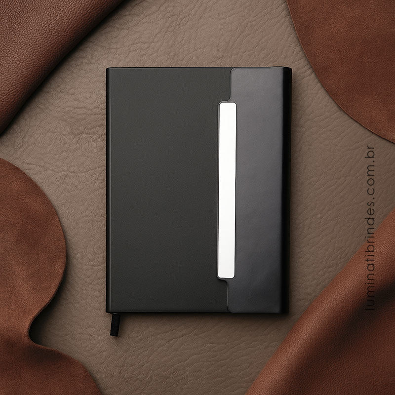 Caderno Essenza com Fecho Executivo