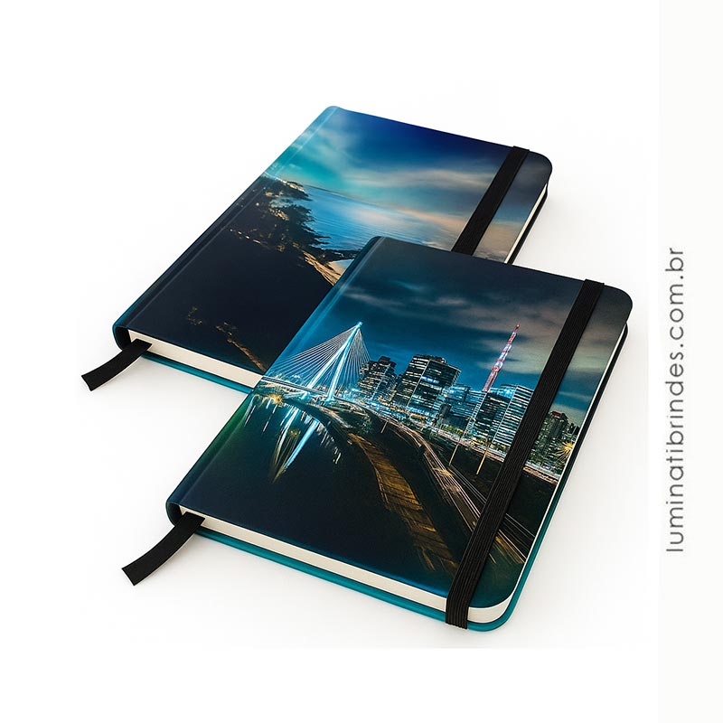 Caderneta Capa Dura Print Gift Premium