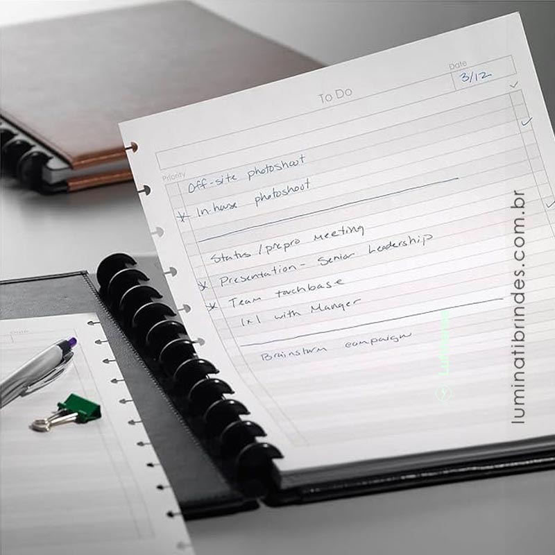 Bloco Premium Capa Dura Smart Desk