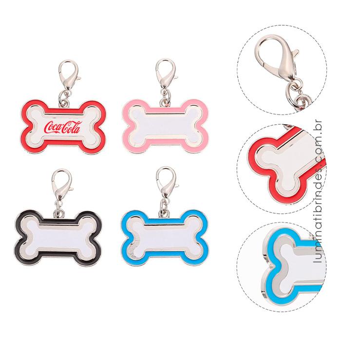 Chaveiro Pet Metallic Key