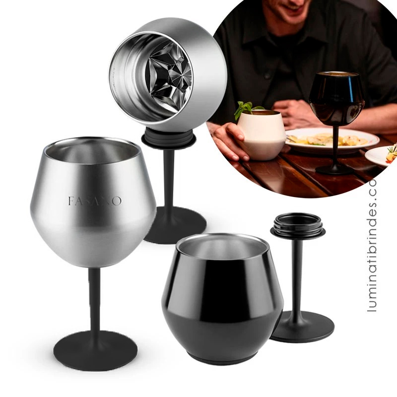 Coppa e Tazza Cocktail com Haste Removível