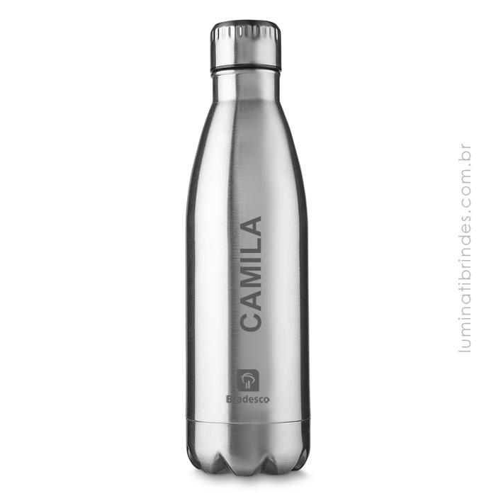 Garrafa Inox 750ml Exclusiva com Nome