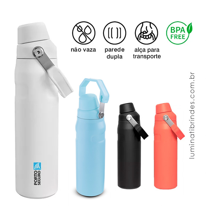 Squeeze CoolFlow Emborrachado 750ml