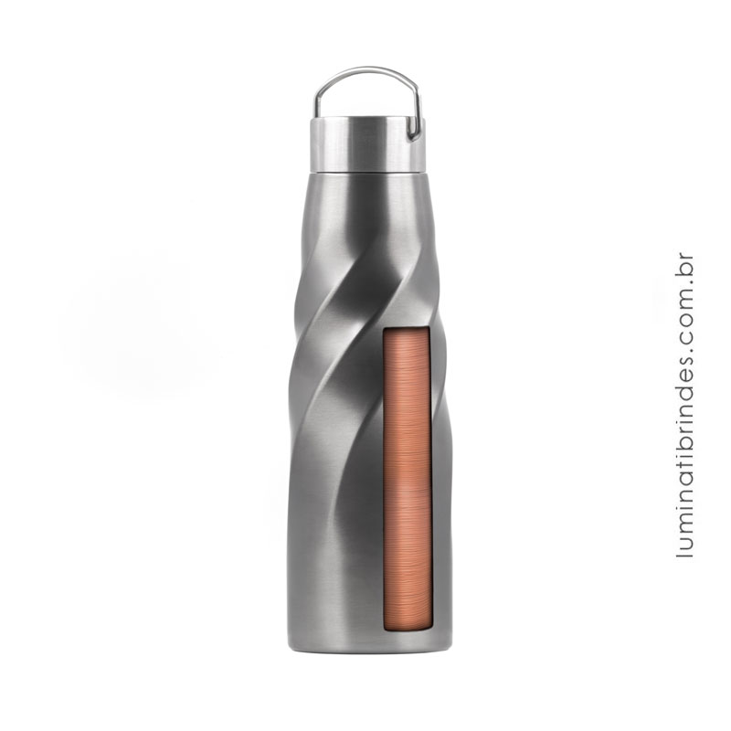 Garrafa Helix Vortex Inox