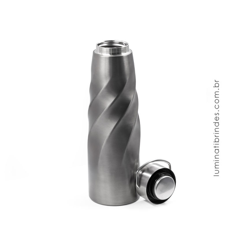 Garrafa Helix Vortex Inox