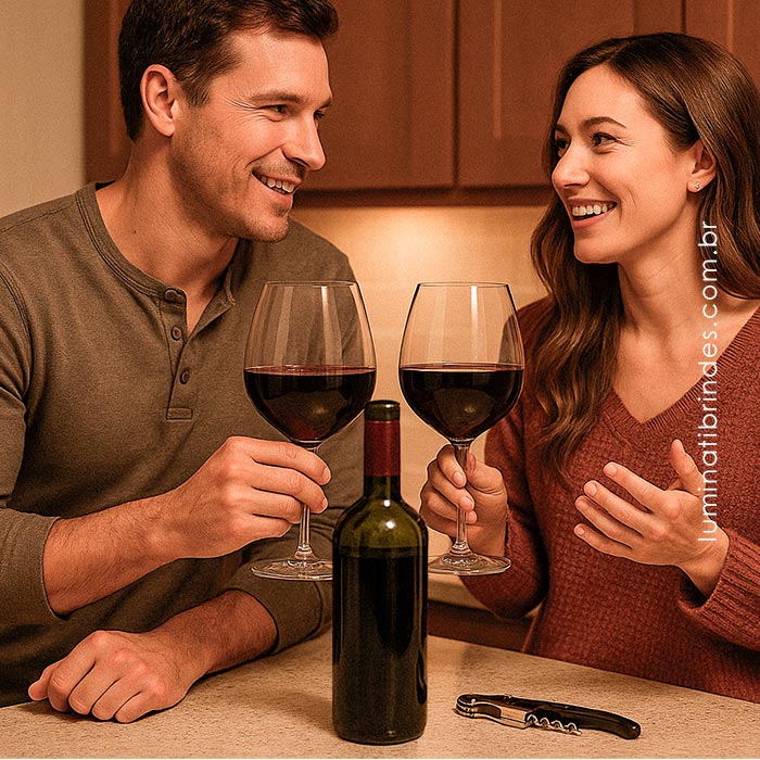 Kit Taças e Saca Rolhas Biondi