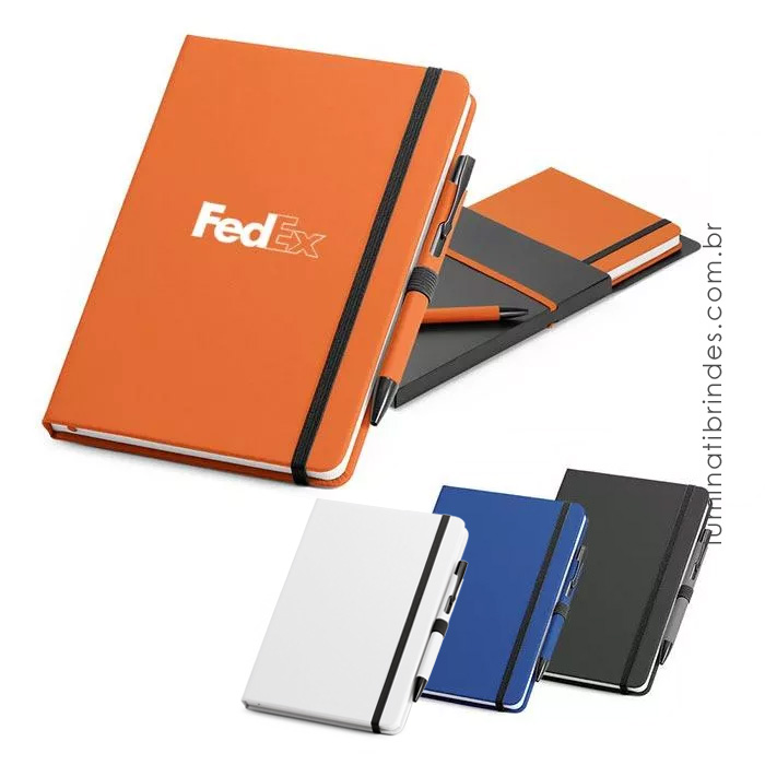 Conjunto Caderno e Caneta Matte