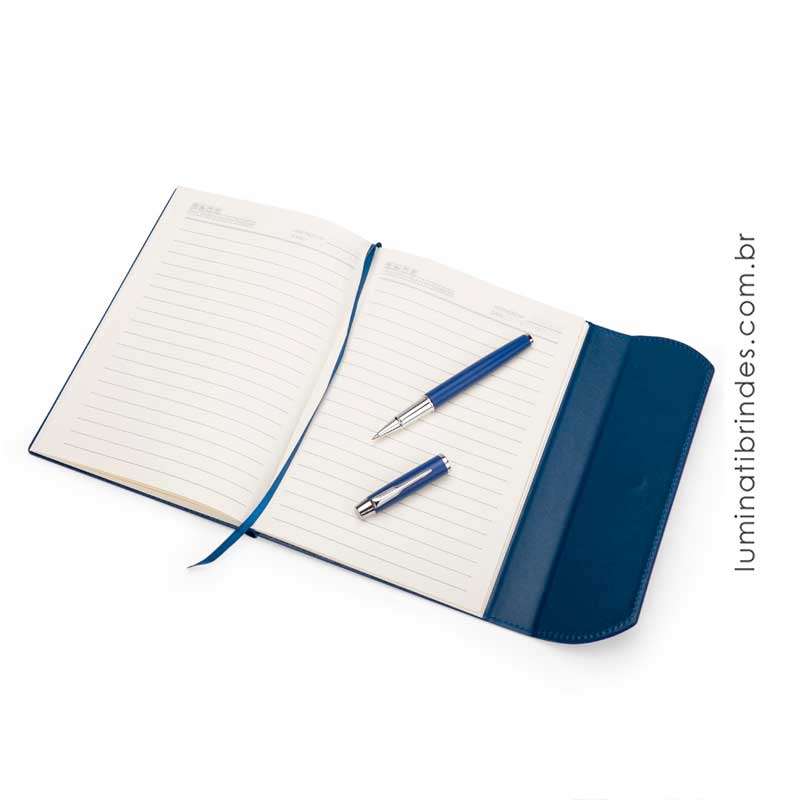 Caderneta Premium Prisma com Caneta