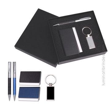 Kit Executivo personalizado 3 peças