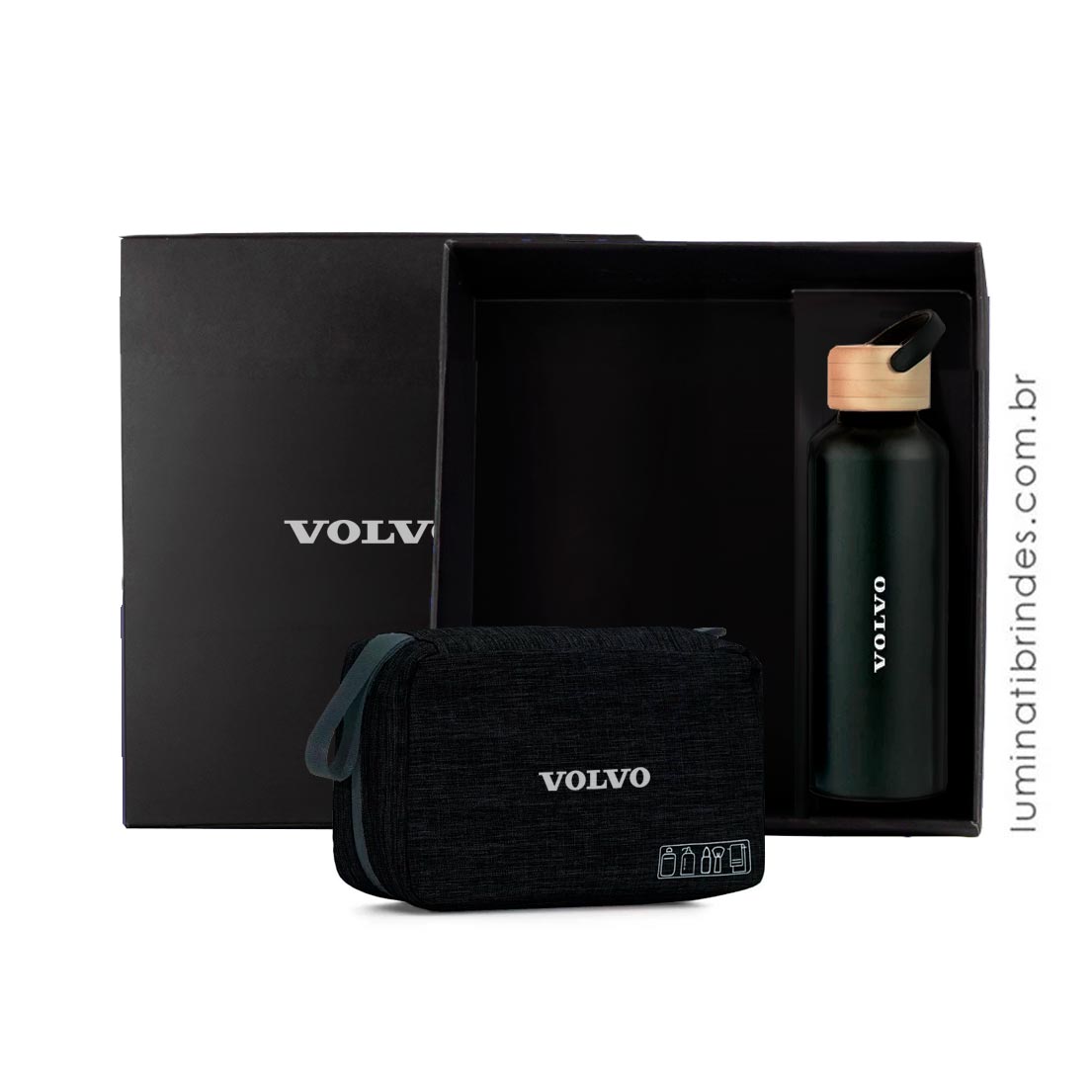 Necessaire e Garrafa Corporate Trader