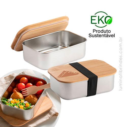 Pote Eko Tampa Bambu Sustentável