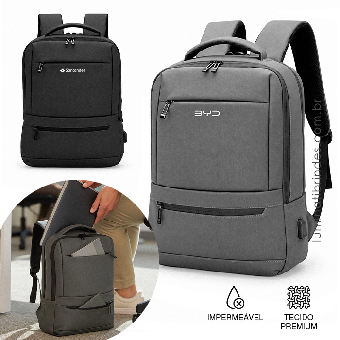 Backpack Note Connection com Porta USB