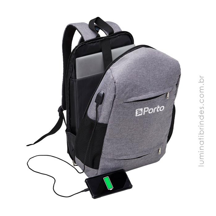 Mochila Eco Grey RPET Cyclos