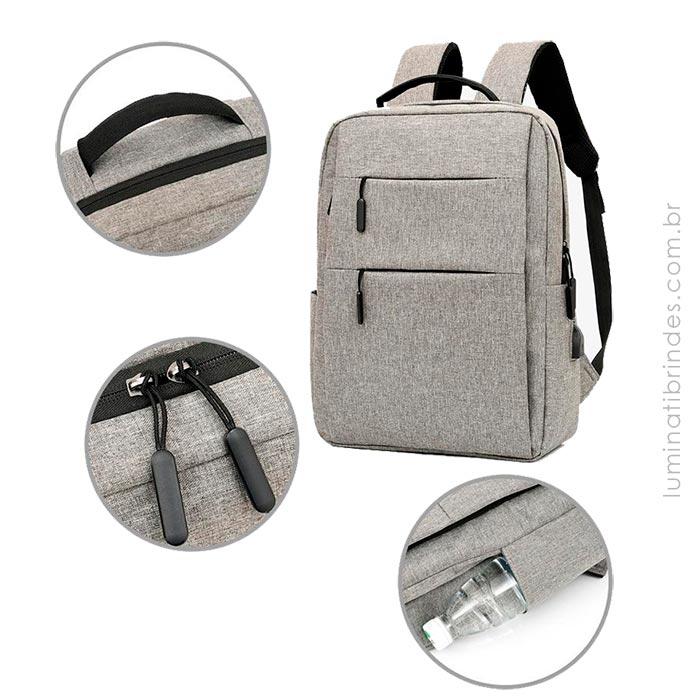 Mochila Loggi USB Confort