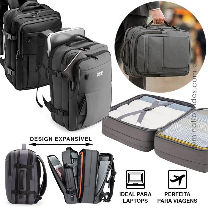 Mochila Dobrável Expand Laptop