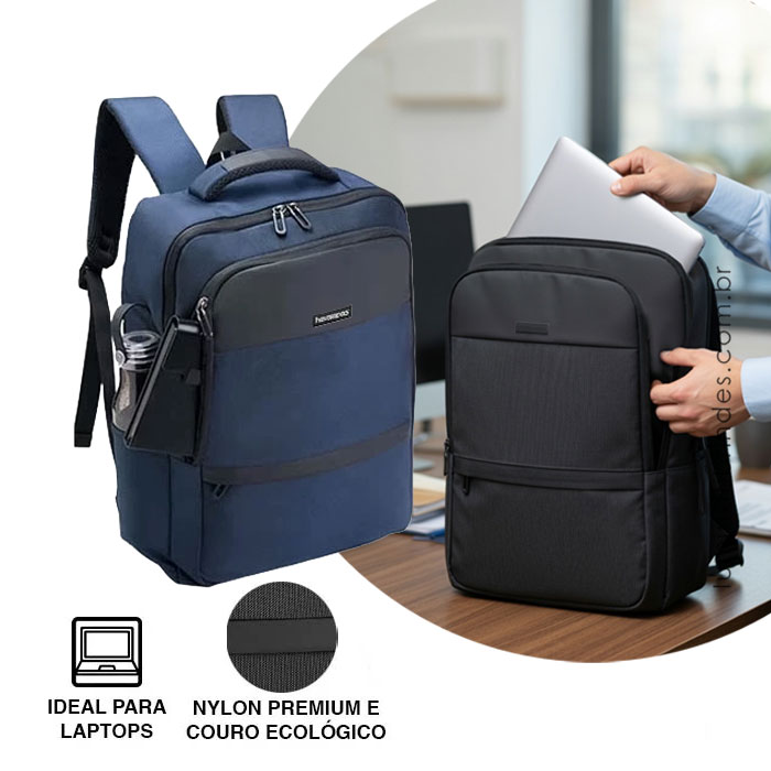 Mochila Laptop Lumix com Design Funcional