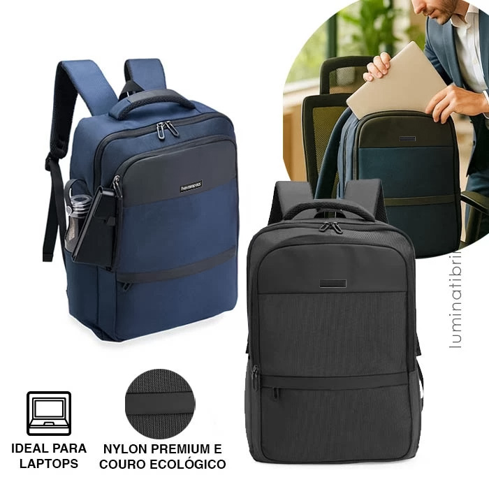 Mochila Laptop Lumix com Design Funcional