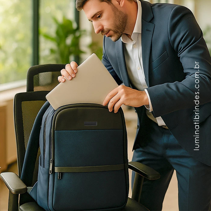 Mochila Laptop Lumix com Design Funcional