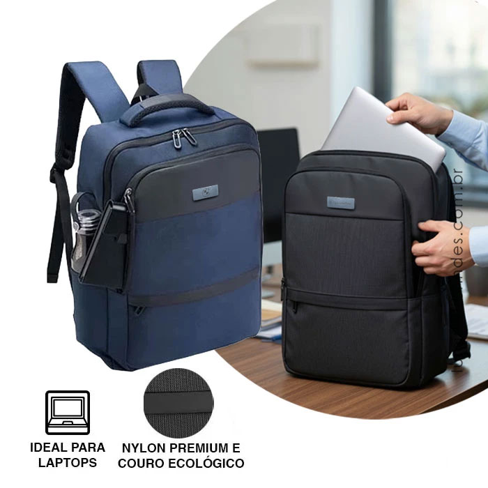 Mochila Laptop Lumix com Design Funcional