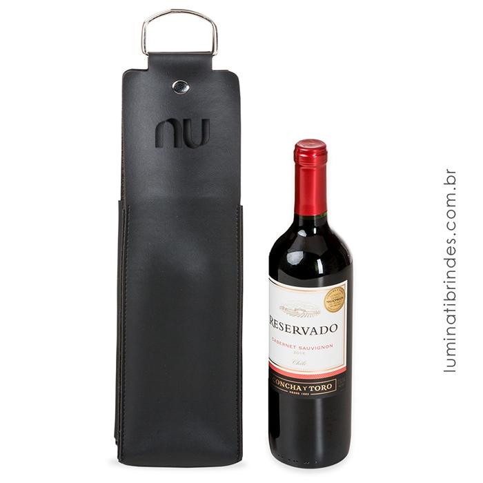 Sacola de Couro Wine Leather