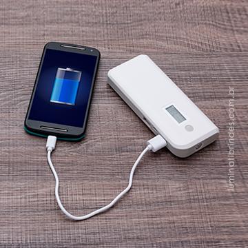 PowerBank Portátil com Lanterna